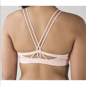 Lululemon Make a Move Bra 6 pink